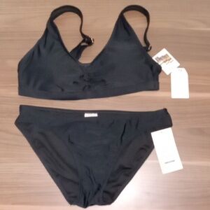 💎 NWT Black Bikini Top & Bottom Juniors